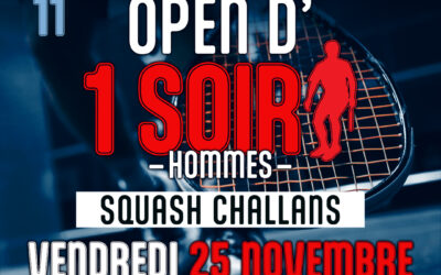 En novembre au Squash CHALLANS !