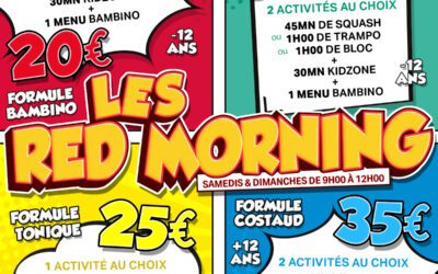 Rejoins-nous les samedis et dimanches matin !