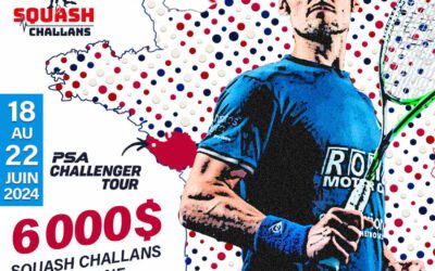 Vendée Open International Squash, l’événement dans votre complexe.