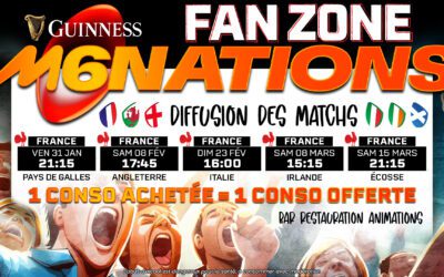 Le Tournoi des 6 Nations débarque au RedZone Challans !