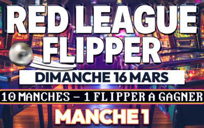 League Red de Flipper manche 1