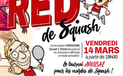 RED de Squash : Un Tournoi Amical pour les Passionnés ! 🎾🔥
