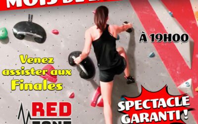 Finale du Mois de la Grimpe – vendredi 6 juin à RedZone Challans