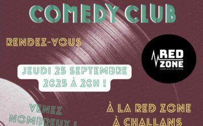 Challans Comedy Club – La reprise au RedZone
