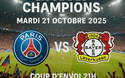 Ligue des Champions – PSG vs OM (à distance) au RedZone Challans