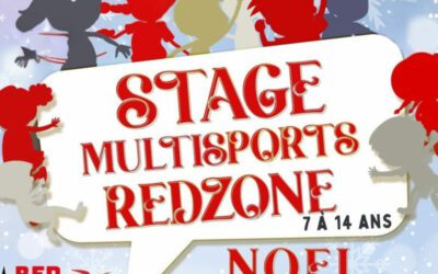 🎄 STAGE MULTISPORT REDZONE – VACANCES DE NOËL 🎄