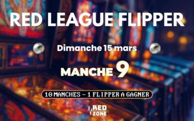 Red League – 9ᵉ manche flipper à RedZone Challans