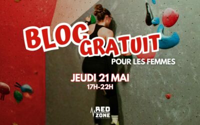 Red Bloc Party : bloc gratuit entre filles à RedZone Challans le jeudi 21 mai