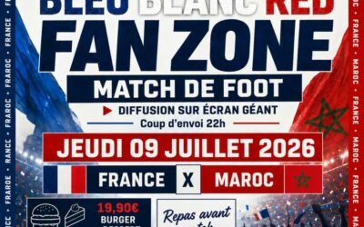 France Maroc sur écran géant à RedZone Challans