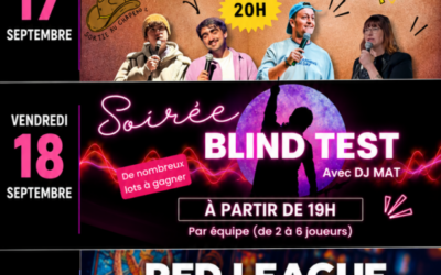 3 rendez-vous à RedZone Challans en septembre